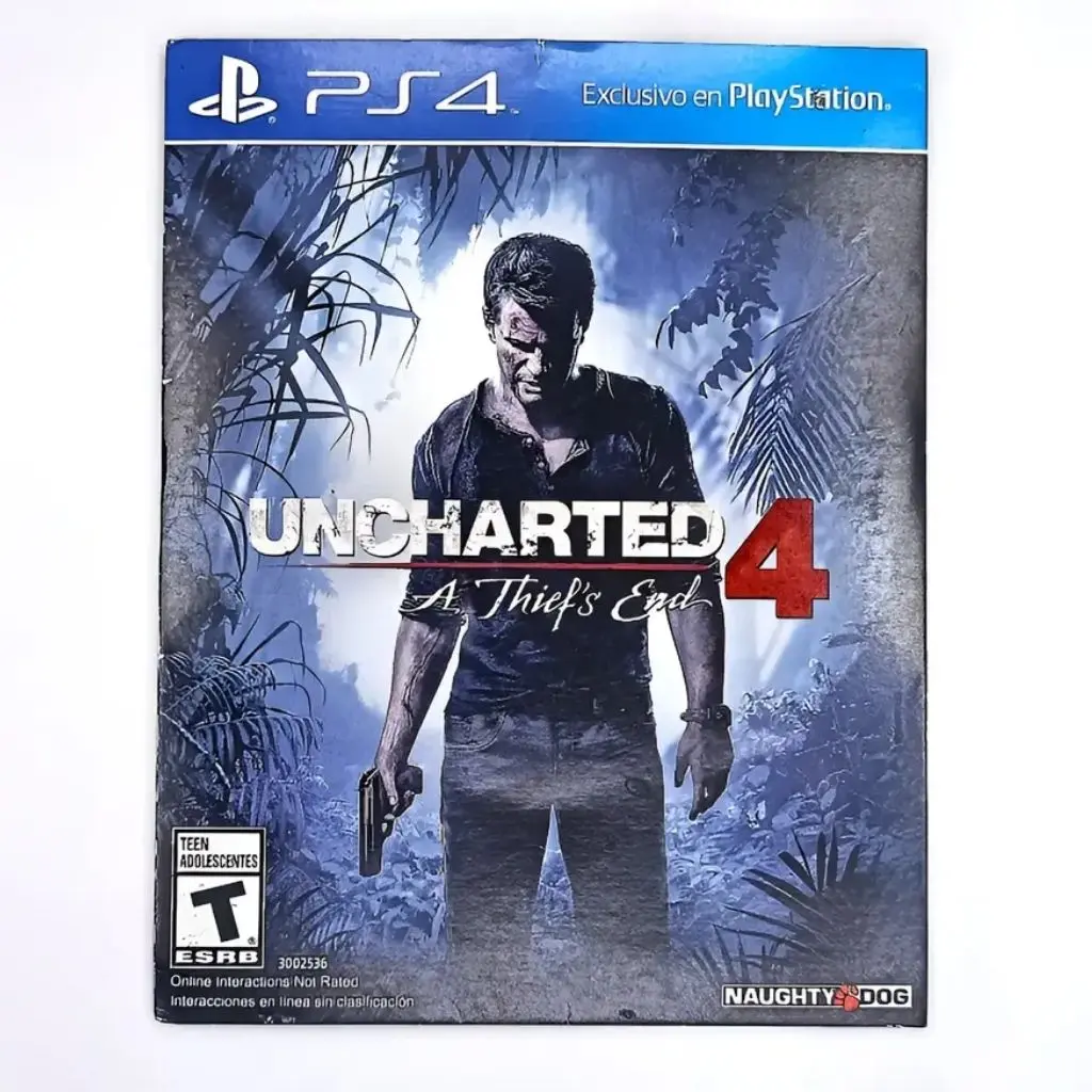 Uncharted 4 AThiefs End - PS4 (Segunda)