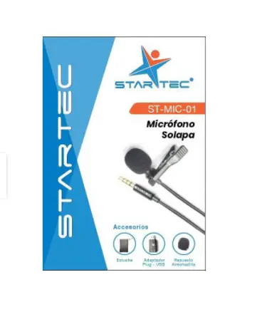 Micrófono De Solapa Startec ST-MIC-01