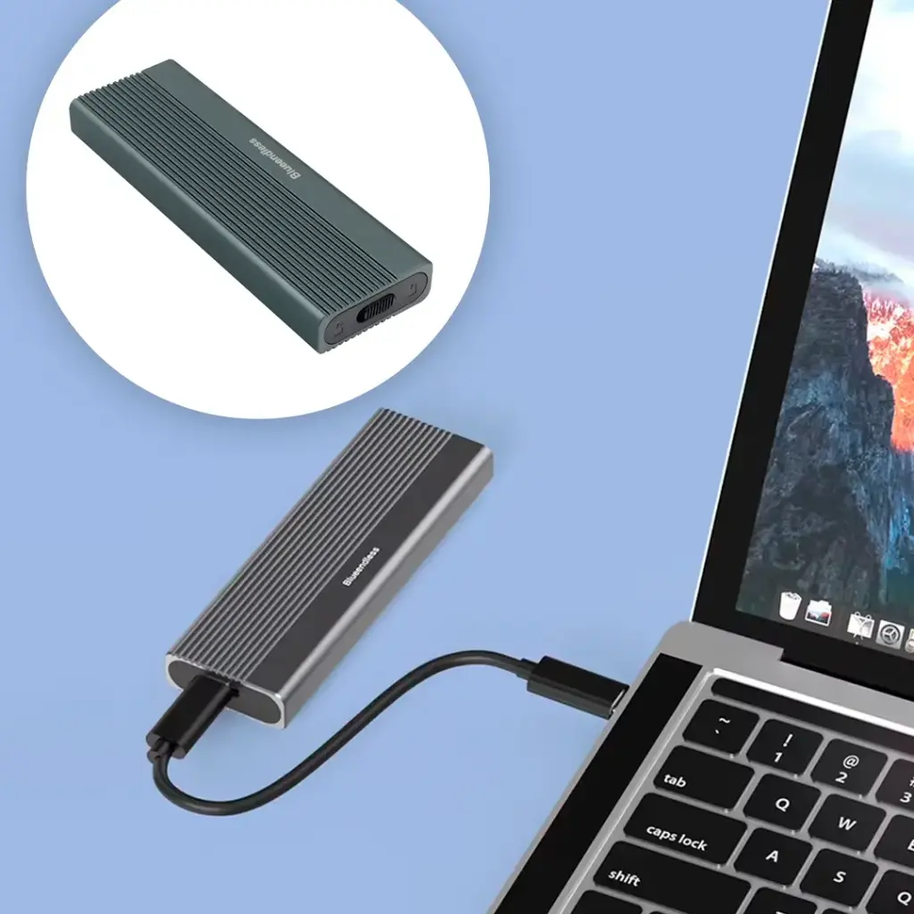 Adaptador M.2 Nvme A USB C 3.1 Gen2