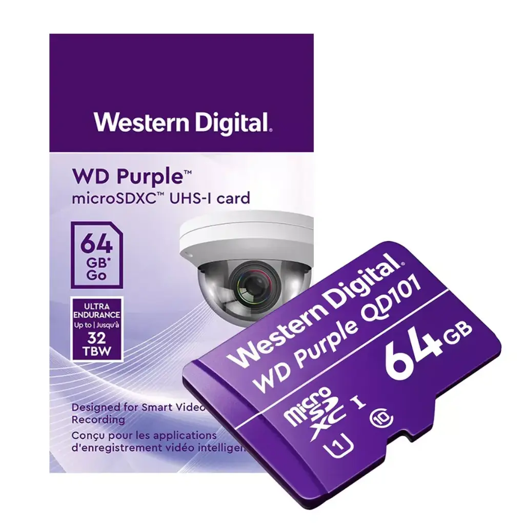 Memoria MicroSD 64gb WD Purple