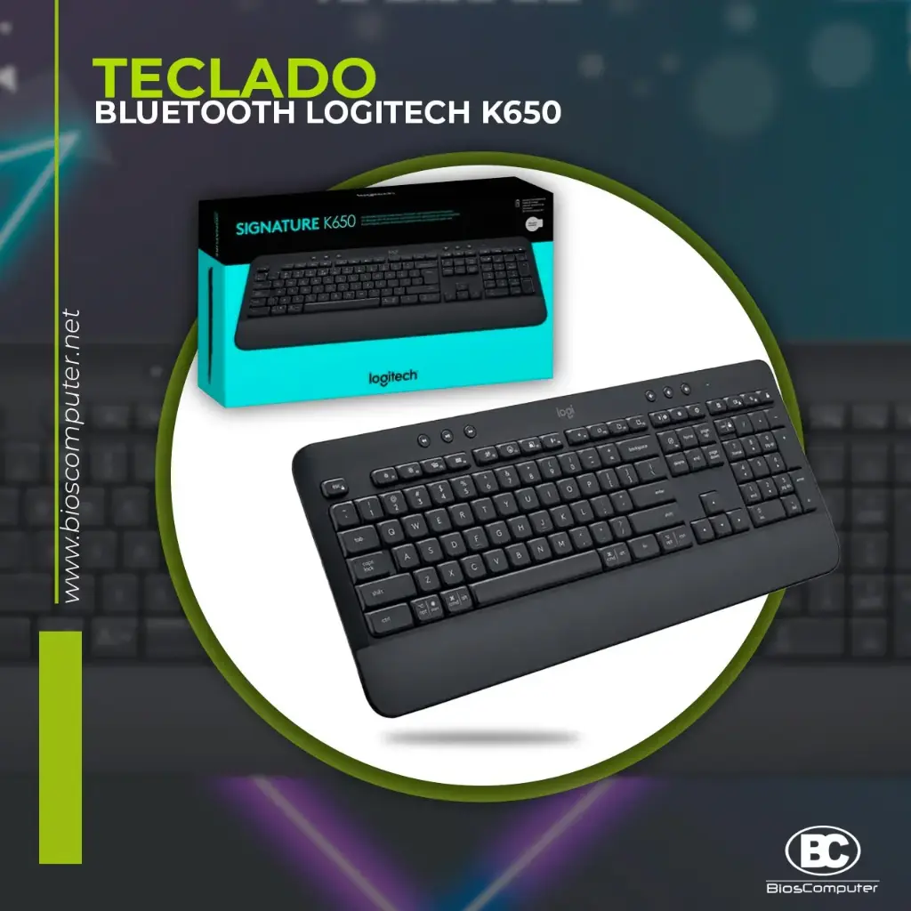 Teclado Bluetooth Logitech Signature K650