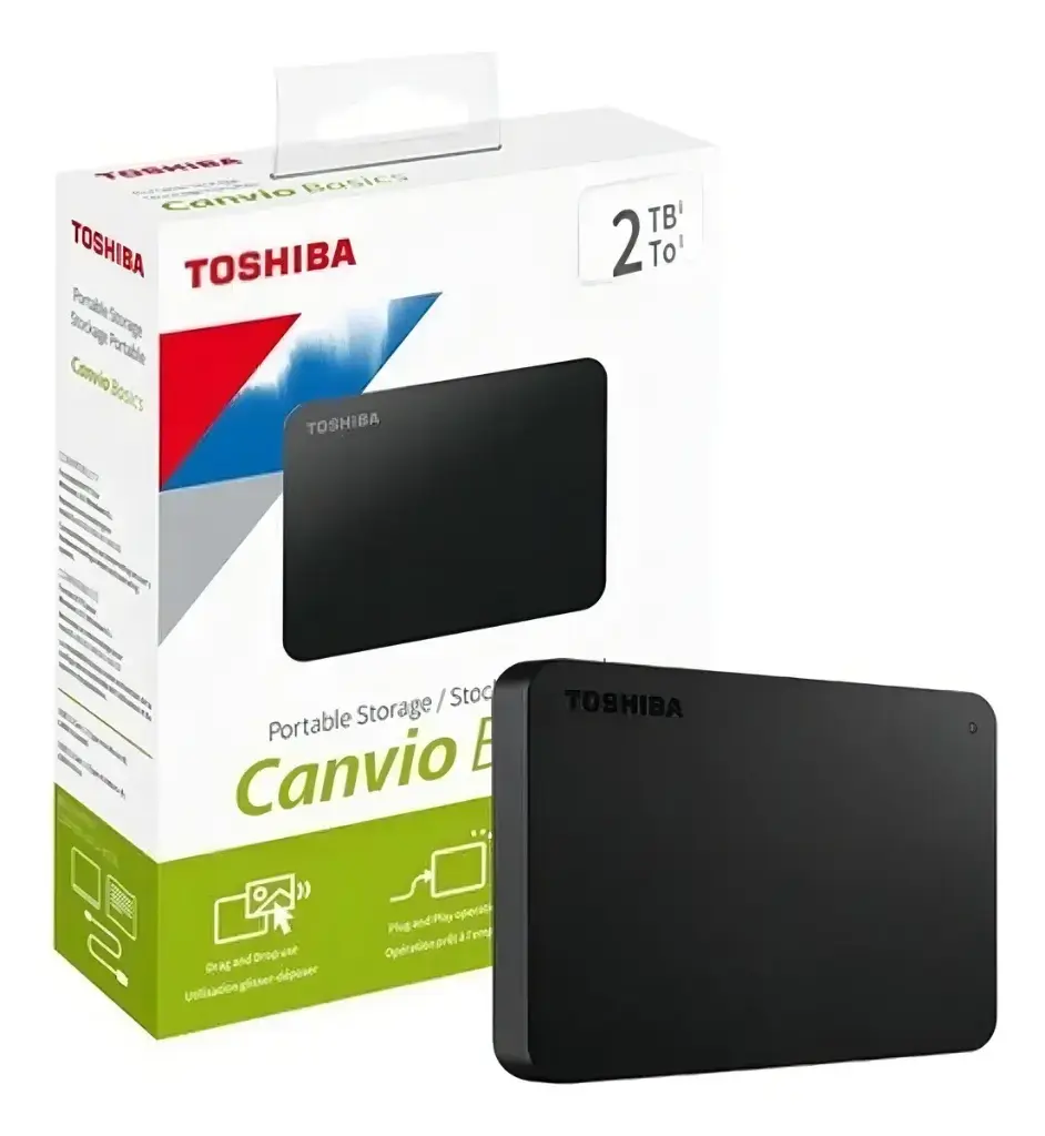 Disco Duro Externo 2tb Toshiba Canvio