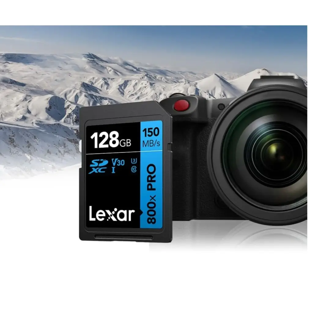 Memoria SD 128gb Lexar  800x Pro SDXC UHS-I 150MB