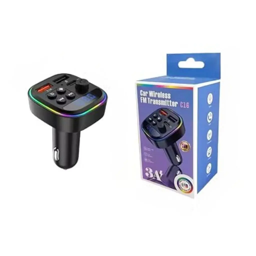 Transmisor Fm Bluetooth Para Carro Portatil Radio Adaptador