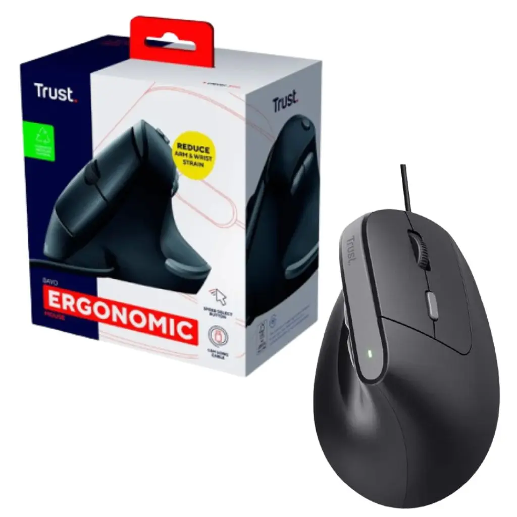 Mouse Ergonomico Bayo II ALAMBRICO 