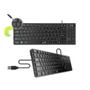 Teclado USB Genius SlimStar 126 Negro