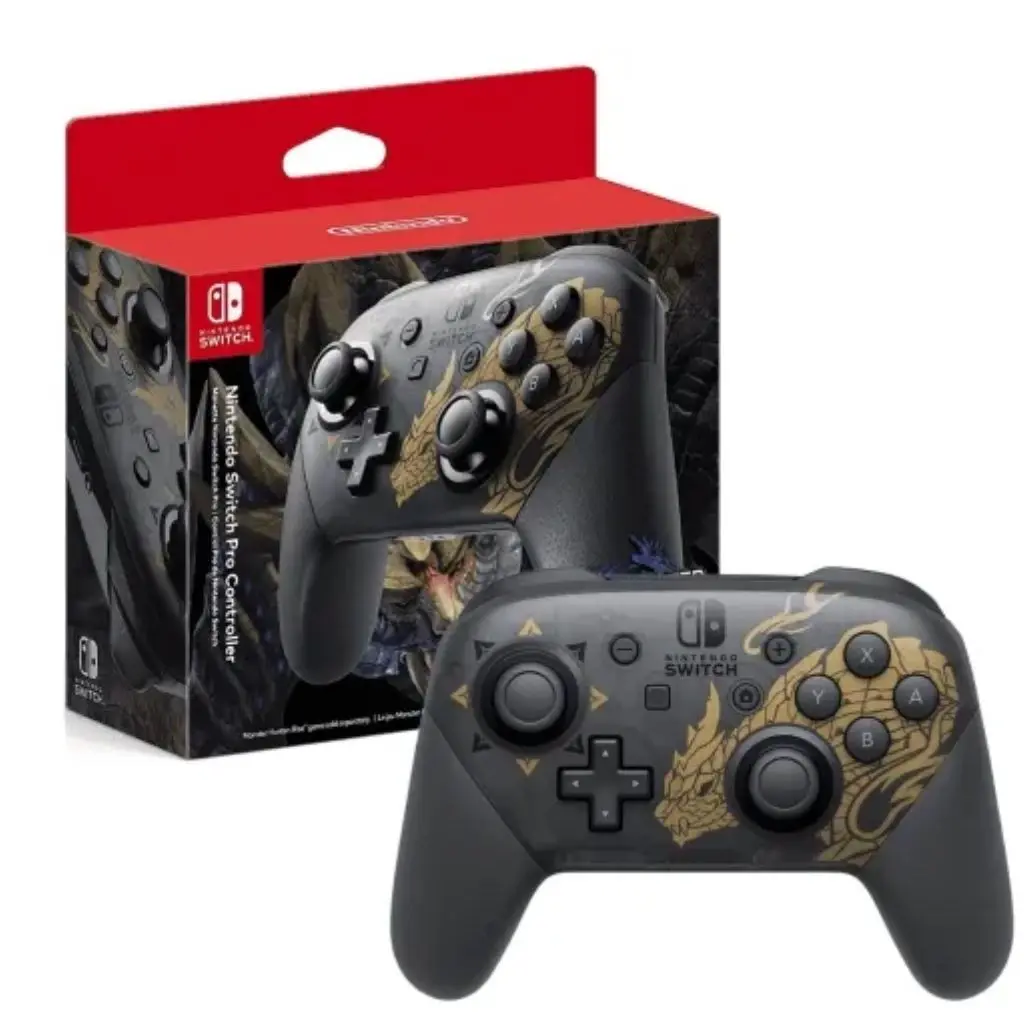 Joystick Inalámbrico Nintendo Switch Pro Color Guerrero A Chorro