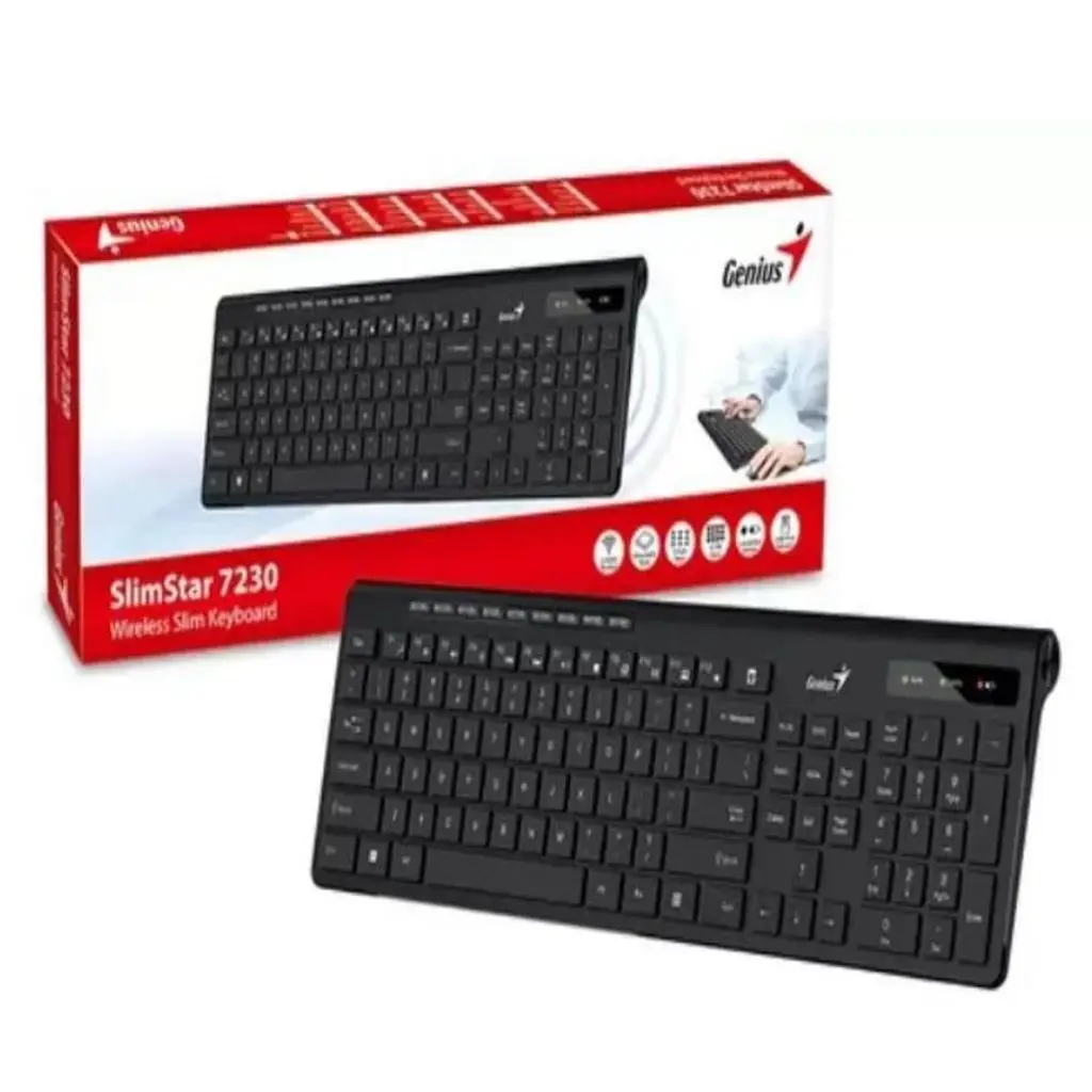 Teclado Inalambrico SlimStar 7230 Genius 