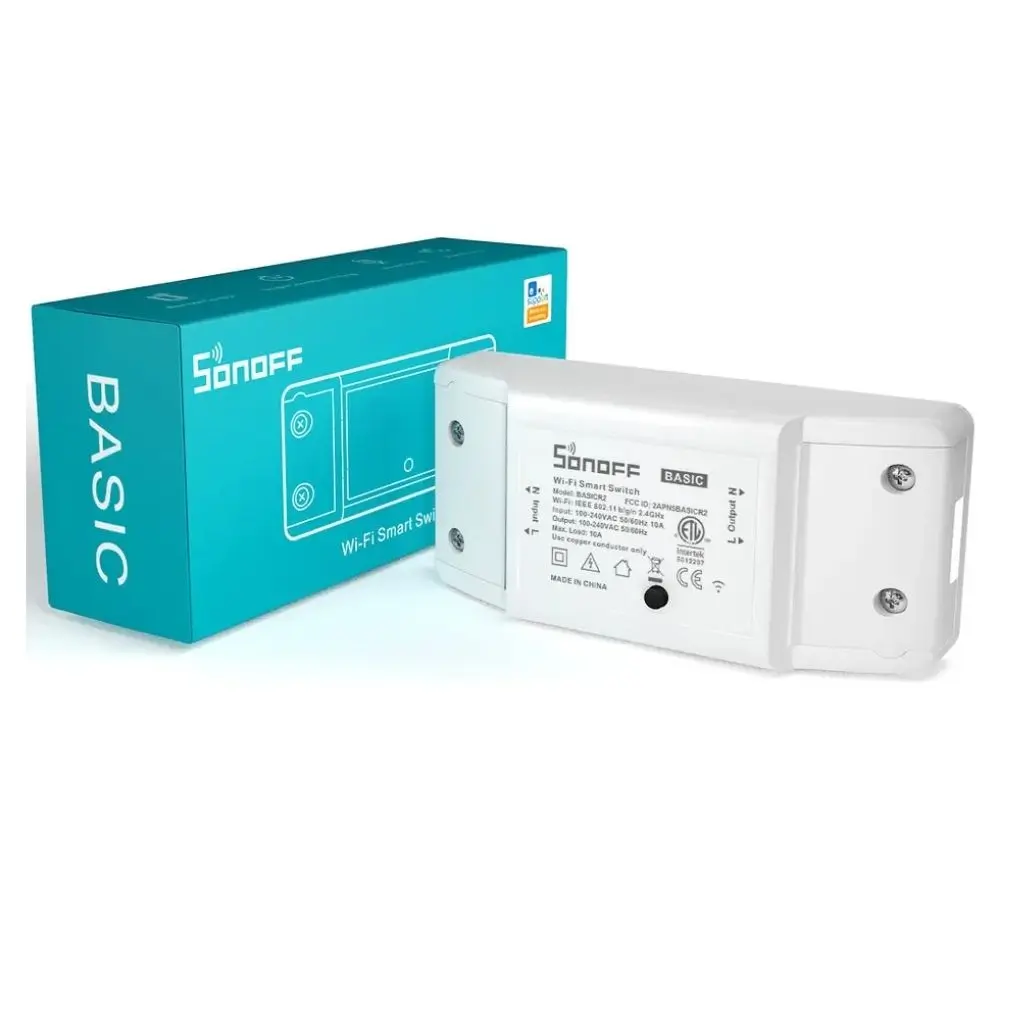 Sonoff Basic R2 Interruptor WiFi Alexa Google Home eWeLink