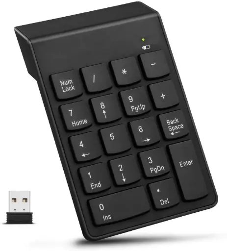 Teclado Numérico Inalámbrico Jaltech LH070