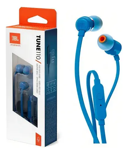 Auriculares ManosLibres JBL Tune110 Azules
