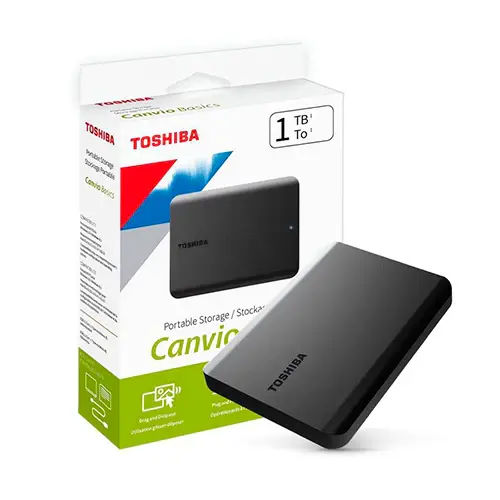 Disco Duro Externo 1tb Toshiba Canvio 