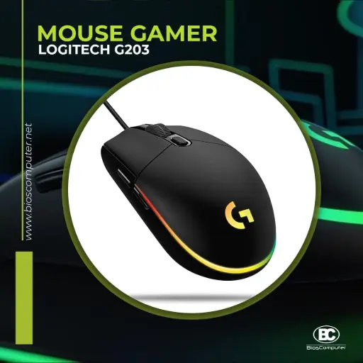 Mouse Logitech USB G203 RGB