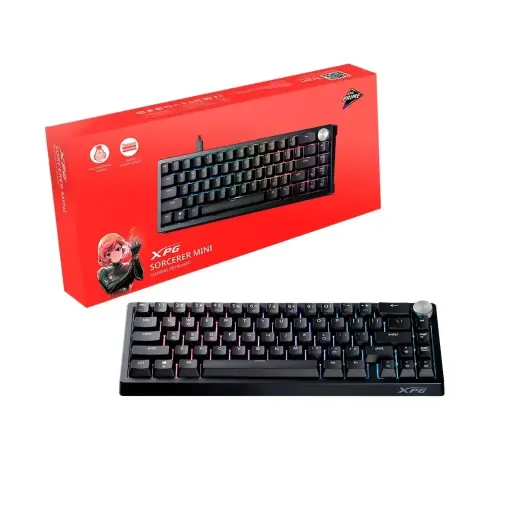 Teclado Gamer Mecánico Xpg Sorcerer Mini Rgb 65%