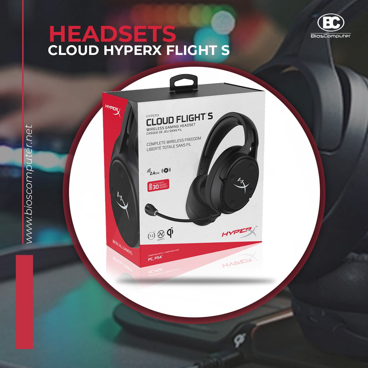 Headsets HyperX FlighS