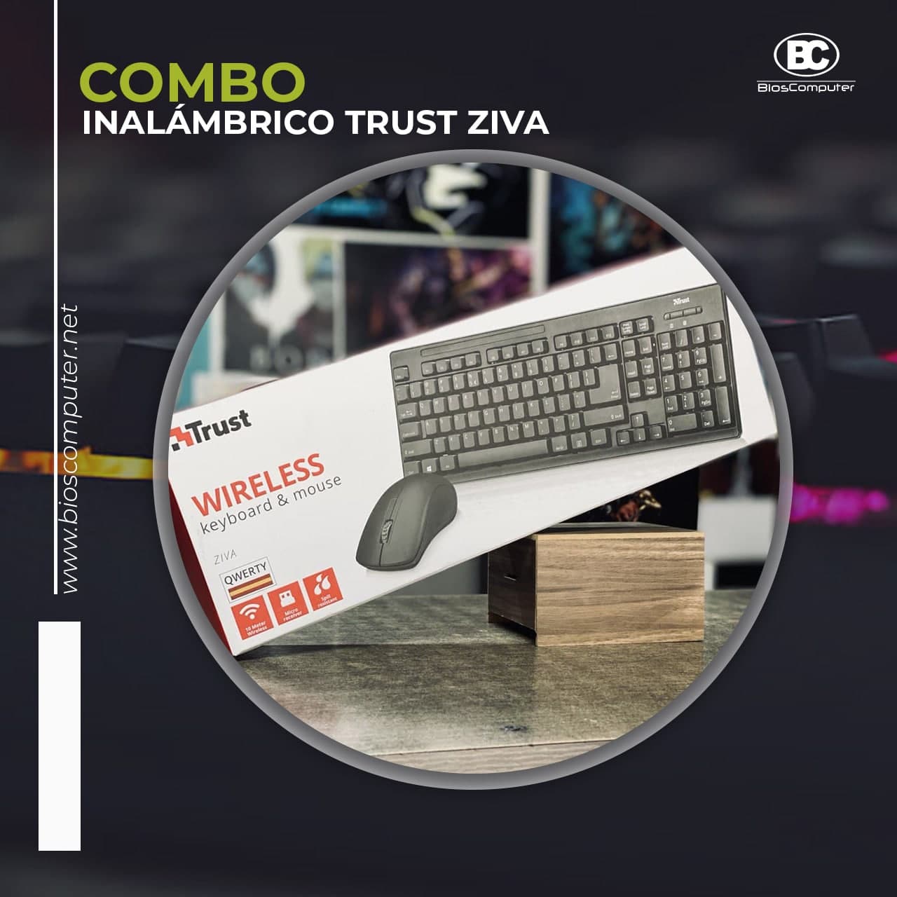 Combo Inalámbrico Trust