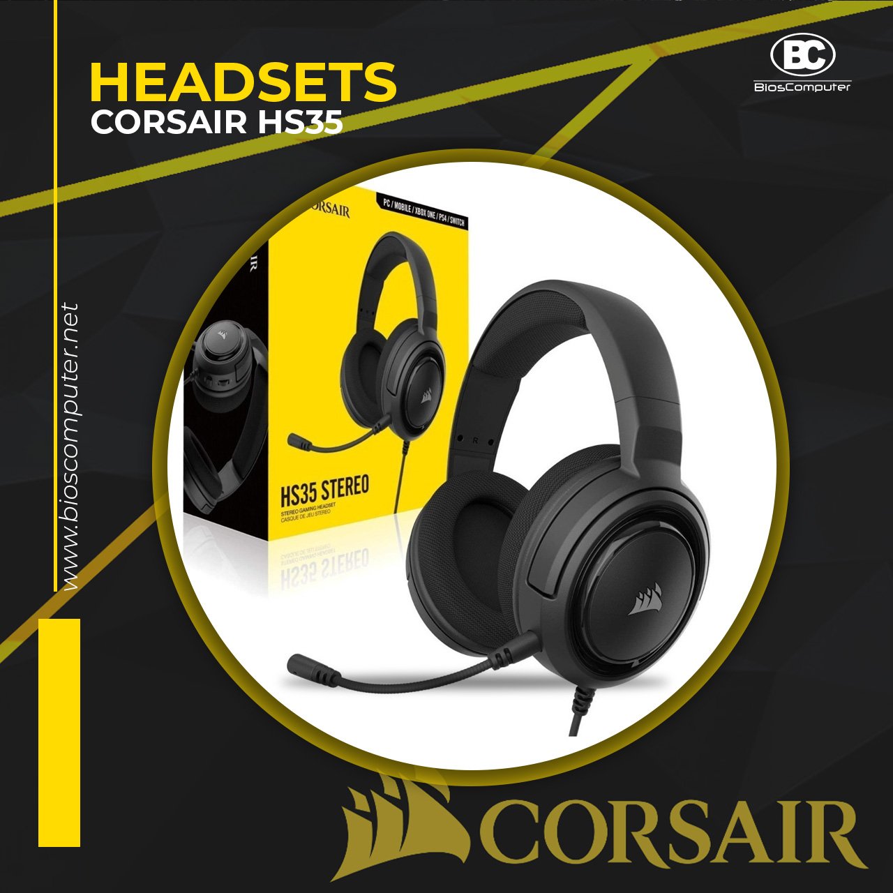 Headsets Corsair HS35