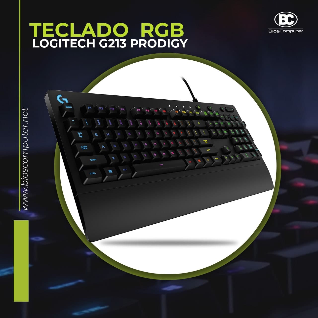 Teclado RGB Logitech G213